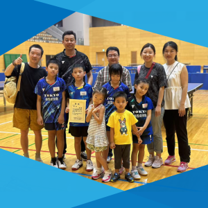 孫雪卓球場からU10日本代表選出！